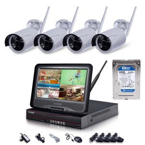 4 Channel Wireless NVR Kit